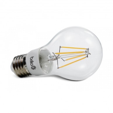 LED Bulbo Filamento 4W 2700K - Brilia