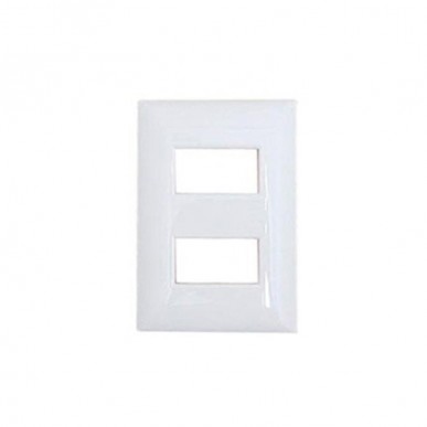 Placa 4x2 - Branca Brilho - Thesi