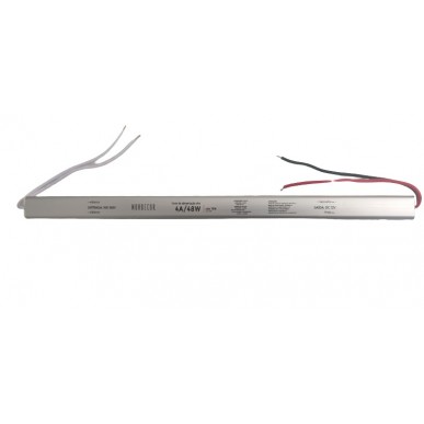 Fonte Slim para Fita de LED 48W - 12V - 4A - Nordecor