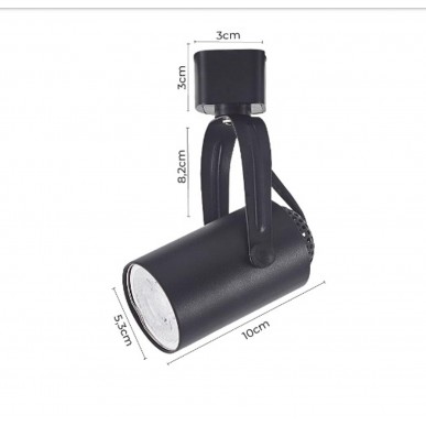 Spot Lille GU10 com adaptdor para trilho - Nordecor