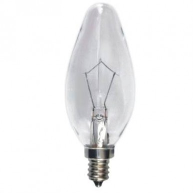 Lâmpada Incandescente Vela E12- Sadokin