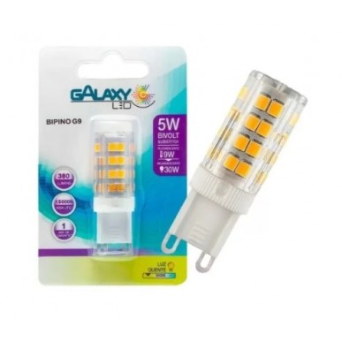 LED G9 5W 3000K - Bivolt - Galaxy Led