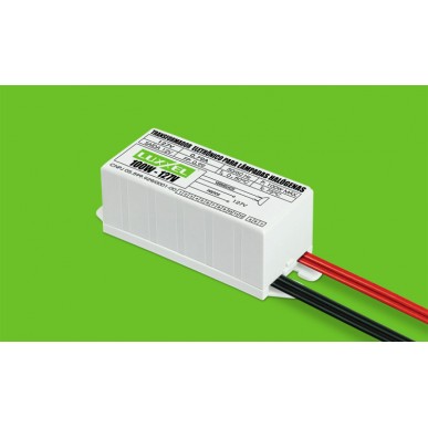 Trafo eletrônico 100W-220V/12V